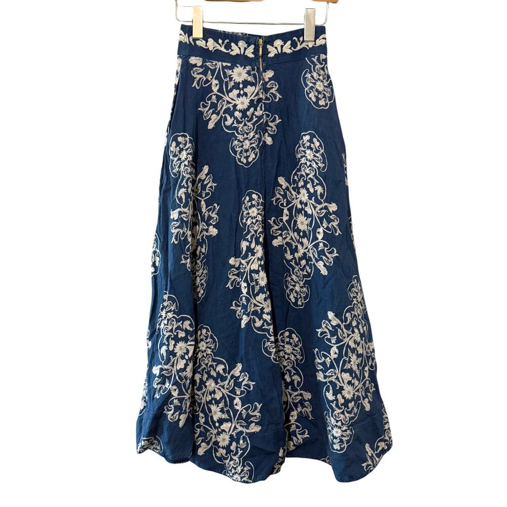 Agua Bendita Bergamota Ribbons Maxi Skirt - Picture 3 of 6